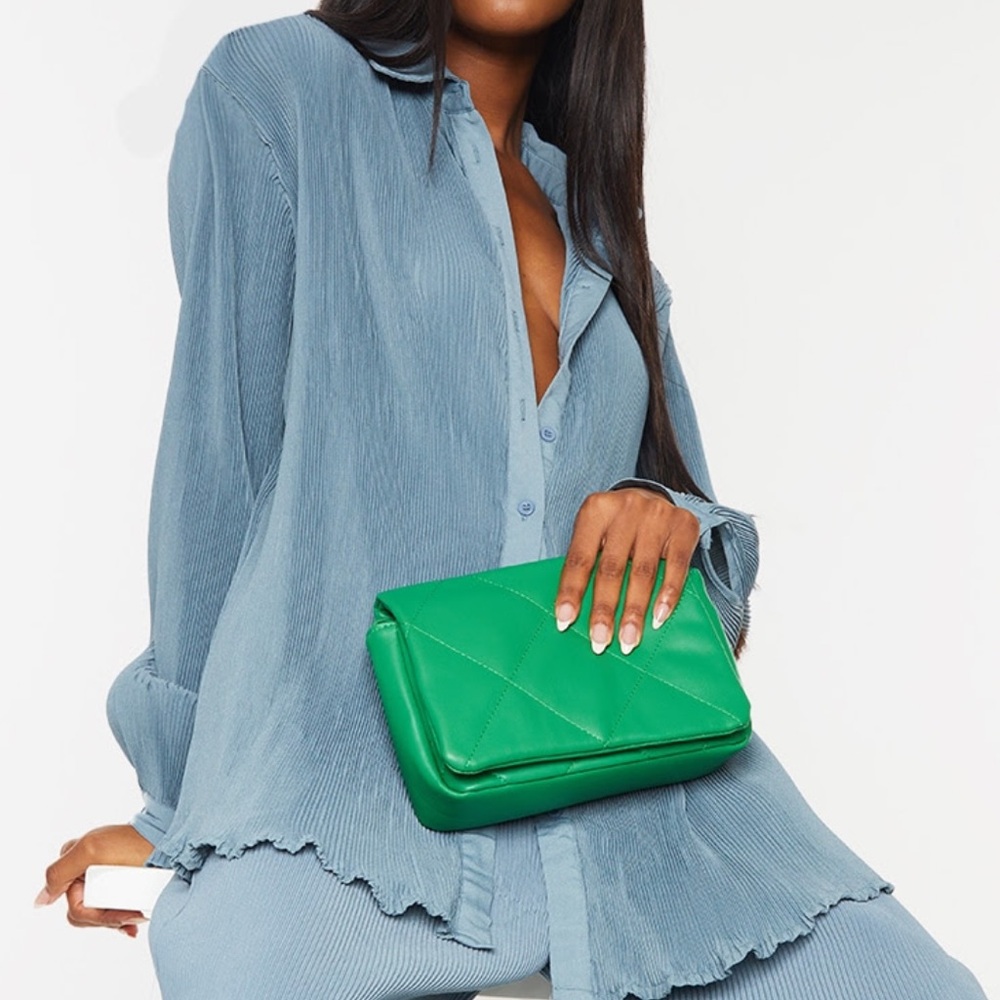 Plisse Oversized Shirt